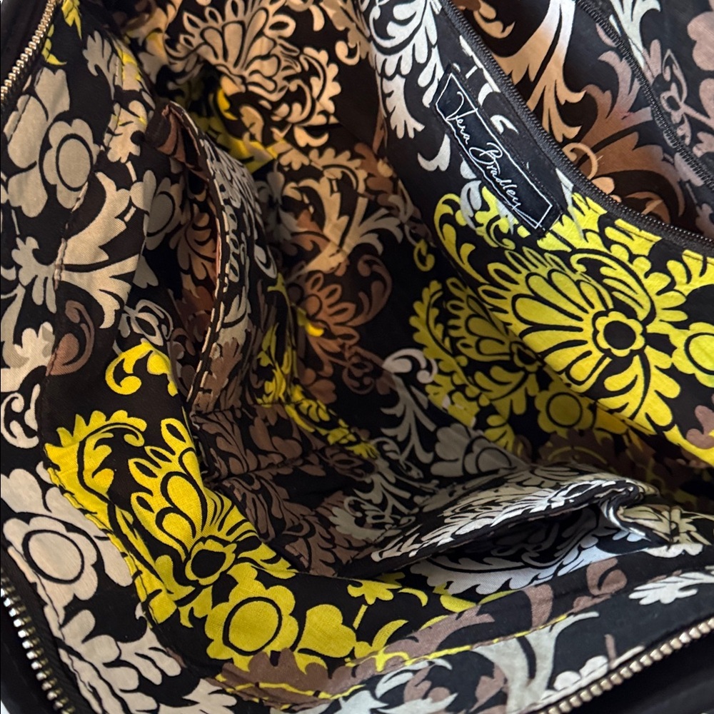 Vera Bradley Black Quilted Crossbody And Shoulder Bag - Picture 11 of 14